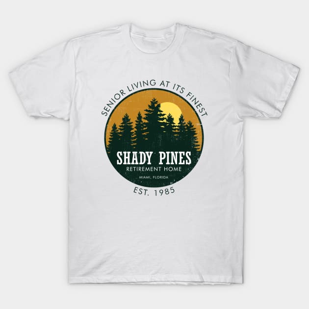 Shady Pines Retirement Home ✅ 80's Tv Series T-Shirt by Sachpica